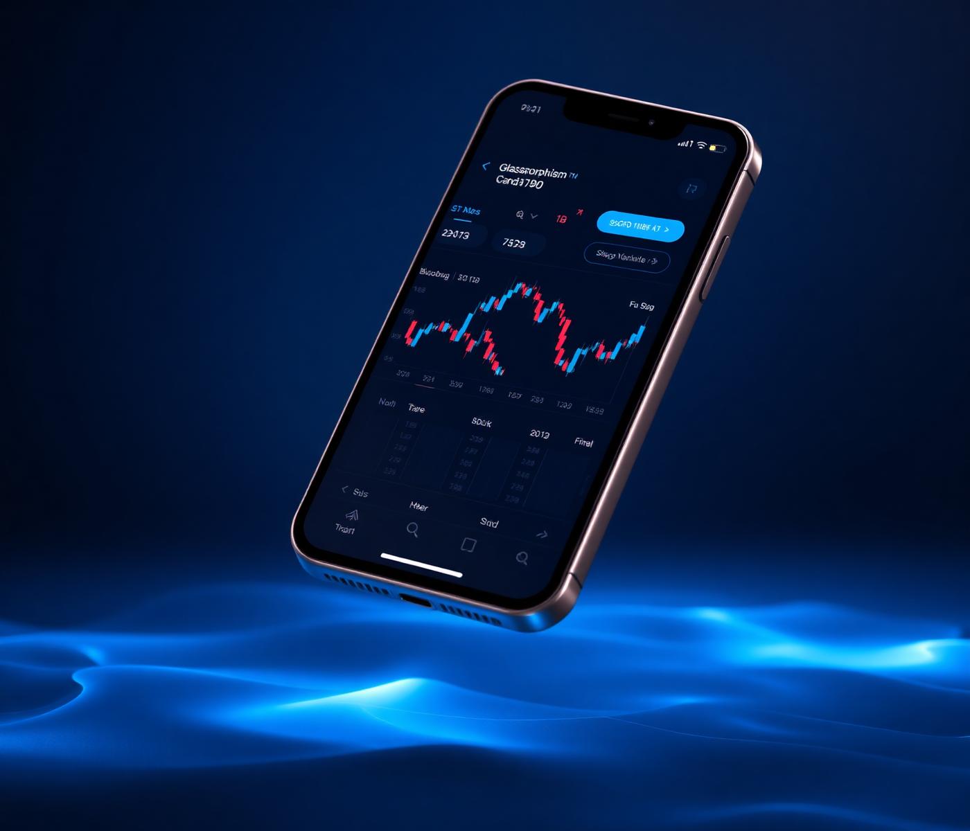 Opening Bell Club app on iPhone